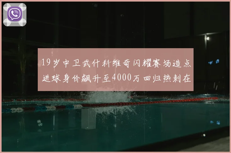 19岁中卫武什科维奇闪耀赛场造点进球身价飙升至4000万回归热刺在即