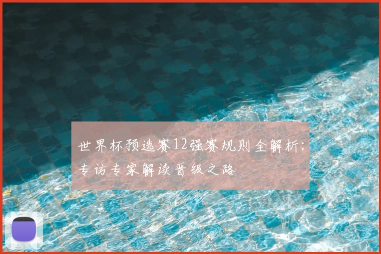 世界杯预选赛12强赛规则全解析：专访专家解读晋级之路